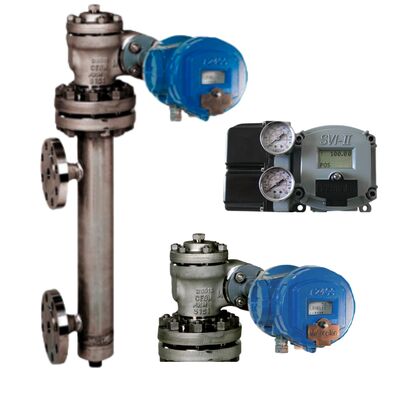 Prodotti dell'industria petrolifera e del gas: Masoneilan 12400 Serie Trasmettitore digitale di livello e Masoneilan Valve Positioner SVI2 SVI1000 SVI3