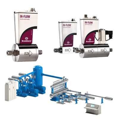 MFM IN-FLOW Bronkhorst originale e E+H Flow Meter Perfetto per saldatura, taglio laser e miscelazione di gas, consegna veloce