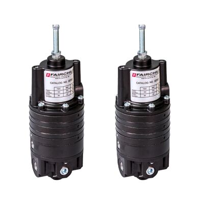 Posizionatore intelligente per valvole Masoneilan SVI1000G/IM con funzione di feedback magnetico, abbinato al relè pneumatico Rotork Fairchild M22