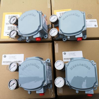 Posizionatore intelligente per valvole Masoneilan SVI1000G/IM con funzione di feedback magnetico, abbinato al relè pneumatico Rotork Fairchild M22