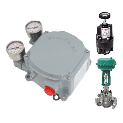 Posizionatore elettro-pneumatico Masoneilan SVI1000/SVI2 serie AP SVI1000G/IM/PR e relè pneumatico Rotork Fairchild Tipo 14 – ricambi originali, in stock e disponibili per la consegna immediata.