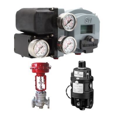 Fairchild T5700 sensore pneumatico a controllo elettronico e Masoneilan SVI2AP/SVI II serie SVI2AP-21123111 valvola posizionatore (con display LCD), nuovo di zecca, in magazzino.