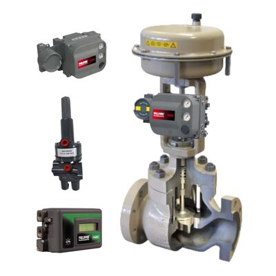 Industria petrolifera e del gas Valvola di controllo e posizionatore pneumatico Samson Fish-er DVC2000 DVC6200 3661 e valvola a scatto 377