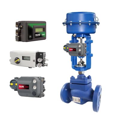 Posizionatore di valvole pneumatico per l'industria petrolifera e del gas Fisher DVC2000 DVC6200 3661 e Spirax Sarco Control KE73 e posizionatore di valvole