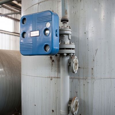 Trasmettitore di livello pneumatico flangiato e filettato serie Masoneilan 12800, campo di misura da 355 mm a 3048 mm