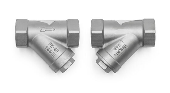 Valvole di ritegno a pistone a disco VYC per tubazioni industriali 1/4 Ottone 304 316 Valvola di non ritorno per acqua, vapore, gas