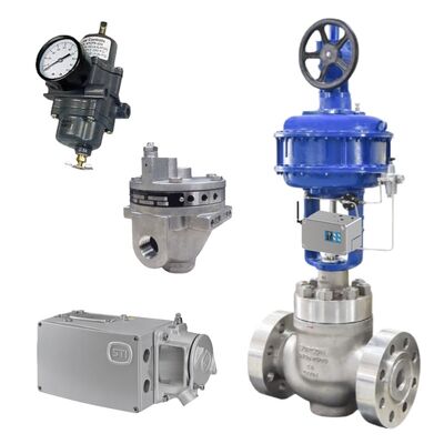 FasTrak FT D00ASSA Valve Positioner Explosion Proof High Flow per il controllo degli impianti di raffinazione chimica