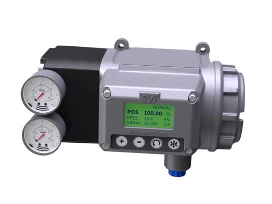 MASONEILAN SVI1000 SVI2 SVI3 Valve Positioner with 78-40 Air Filter Regulator Featuring Non-contact Position Sensing and 5 Micron Filtration for Corrosion-Resistant Performance