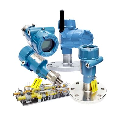 Sensore di livello liquido ad alta precisione a 80 GHz Emerson Rosemount 3408 Trasmettitore di livello radar wireless intelligente
