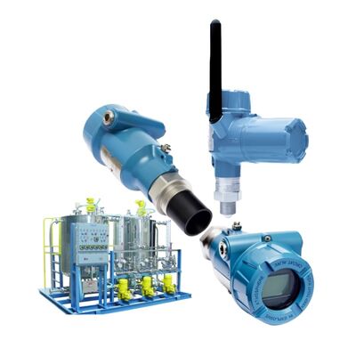 Sensore di livello liquido ad alta precisione a 80 GHz Emerson Rosemount 3408 Trasmettitore di livello radar wireless intelligente