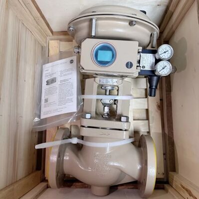 Processo industriale Valvola a sfera a bassa pressione 3241 SAMSON 3756 Valvola di potenziamento a volume pneumatico ad alto flusso