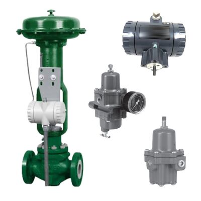 Fisher 4211 4210 Trasmettitore elettronico di posizione con regolatore del filtro d'aria serie 67C