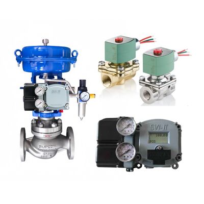 ASCO Solenoid Spool Valves and Masoneilan SVI II Svi2 Digital Valve Positioner Smart Valve Controller