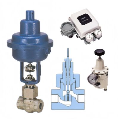 KOSO 500S Valvole di controllo del flusso di piccole dimensioni per centrali termiche