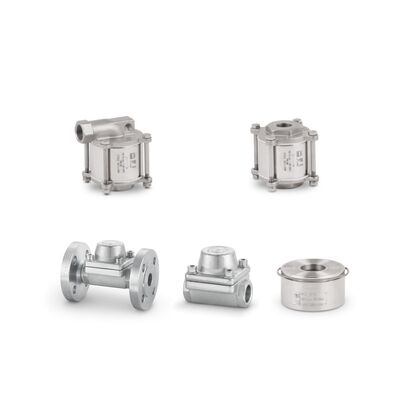 Trappola termostatica per vapore in acciaio inossidabile industriale con temperatura massima di 400°C e pressione di 42 bar