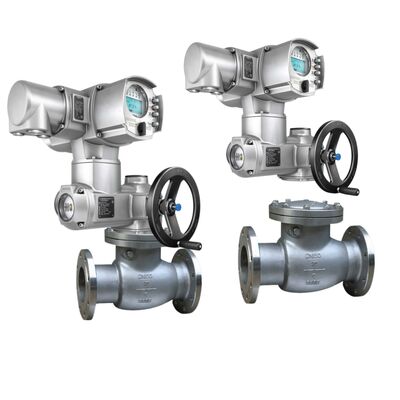 Corpo della valvola del cancello del globo cinese AUMA SA Attuatori di valvole di controllo elettrici a più giri con unità di controllo di attuatori CA