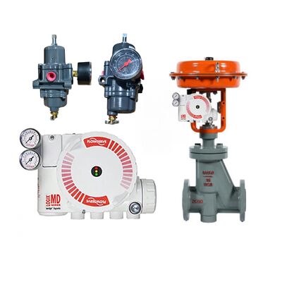 Fisher 67CFR Regolatore con filtro Flowserve Logix 3410MD-28-D6-M-04-50-0G-00 Posizionatore digitale per controllo valvole