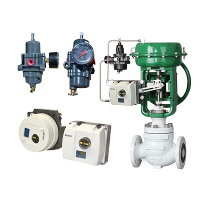 Me-tso Valmet Neles ND7000 Series Smart Valve Controller Positioner con regolatore di pressione Fisher serie 67C