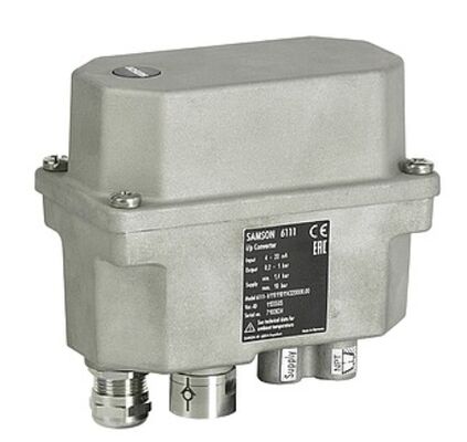 Convertitore SAMSON IP 6111 6116 6126 per industria della raffinazione, metallurgia, cartaria e trattamento delle acque
