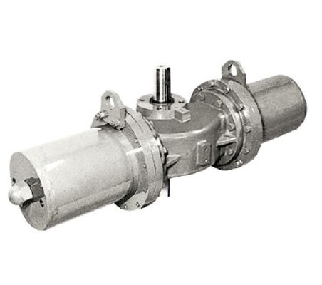 KOSO 6300 6400 6500 7300 7900 Attuatore pneumatico a cilindro con valvola a farfalla di ferro fuso flessibile GLV