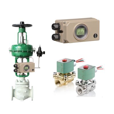 Valvole solenoidi ASCO e posizionatore di valvole elettropneumatiche Samson 3730-5 con comunicazione Fieldbus FOUNDATION