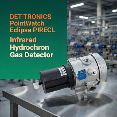 DET-TRONICS PointWatch Eclipse PIRECL Detettore di gas a infrarossi Detettore di perdite di gas combustibili idrocarburi Sensore di gas industriale