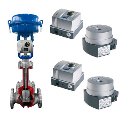 Valvola di controllo a soffietto SUPCON LN85W con posizionatore digitale intelligente serie Valmet Neles ND9000