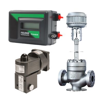 Emerson Fisher HC DVC2000 Smart Valve Positioner (HART Communication, 4-20mA) Controller della valvola di controllo, abbinato alla valvola solenoide NORGREN 24011/10250