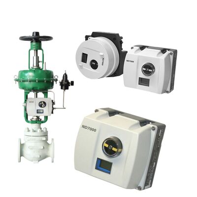 Valvola di controllo pneumatica a sede singola Lanlin con posizionatore intelligente serie Valmet Me-tso Neles ND7000