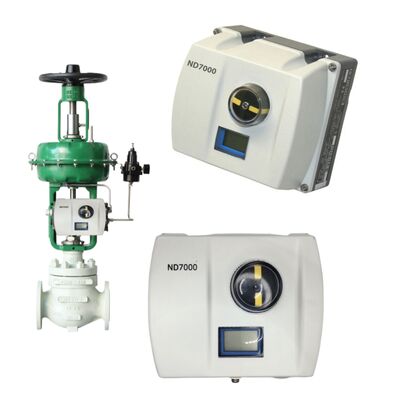 Valvola di controllo pneumatica a sede singola Lanlin con posizionatore intelligente serie Valmet Me-tso Neles ND7000