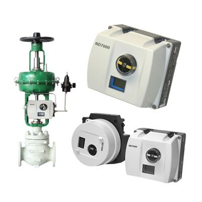 Valvola di controllo pneumatica a sede singola Lanlin con posizionatore intelligente serie Valmet Me-tso Neles ND7000