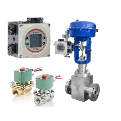 Valvola di controllo cinese con controller per valvole intelligenti Valmet Me-tso Neles NDX con elettrovalvola ASCO