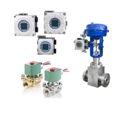 Valvola di controllo cinese con controller per valvole intelligenti Valmet Me-tso Neles NDX con elettrovalvola ASCO