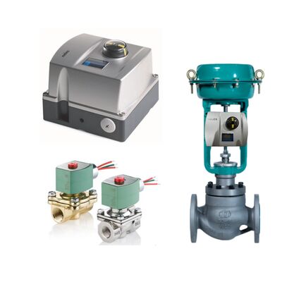 Valvola di controllo cinese Chuanyi con Valmet Neles ND9000 serie Smart Valve Positioner con Valvola solenoide ASCO