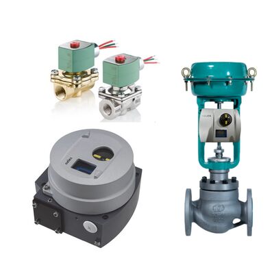 Valvola di controllo cinese Chuanyi con Valmet Neles ND9000 serie Smart Valve Positioner con Valvola solenoide ASCO
