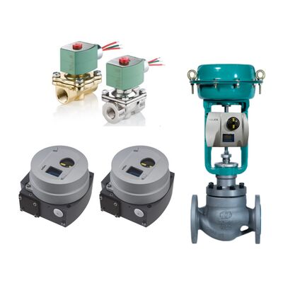 Valvola di controllo cinese Chuanyi con Valmet Neles ND9000 serie Smart Valve Positioner con Valvola solenoide ASCO