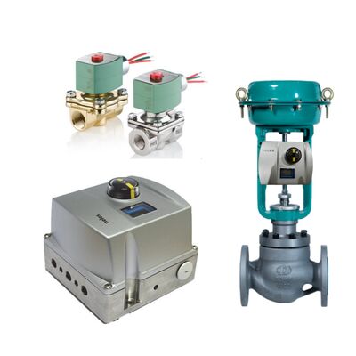Valvola di controllo cinese Chuanyi con Valmet Neles ND9000 serie Smart Valve Positioner con Valvola solenoide ASCO