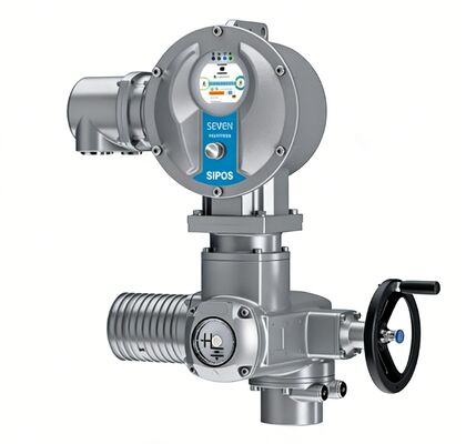 Attuatore elettrico SIPOS M76348 Valvola a saracinesca termica CNNC SUFA Trattamento acque centrali termoelettriche