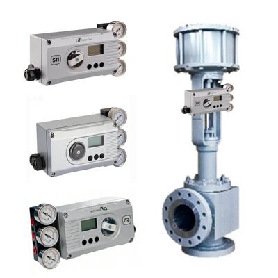 KOSO 500A 510A Valvola angolare con posizionatore IMI STI DigitalTrak Controllo dei fluidi di potenza termica di impianti chimici