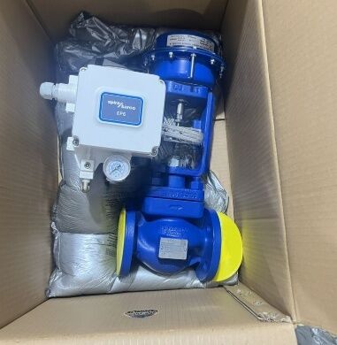 Valvola di controllo pneumatica e regolatore FISH-ER 67CFR e controller elettropneumatico della concorrenza Spiraxsarco Posizionatore della valvola di controllo EP6SLS1-A