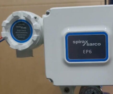 Valvola di controllo pneumatica e regolatore FISH-ER 67CFR e controller elettropneumatico della concorrenza Spiraxsarco Posizionatore della valvola di controllo EP6SLS1-A