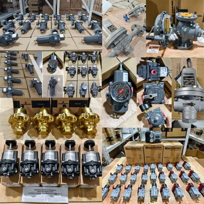 Valvola di regolazione cinese con il posizionatore di Siemens ed il regolatore 67cfr e l'elettrovalvola a solenoide di Asco