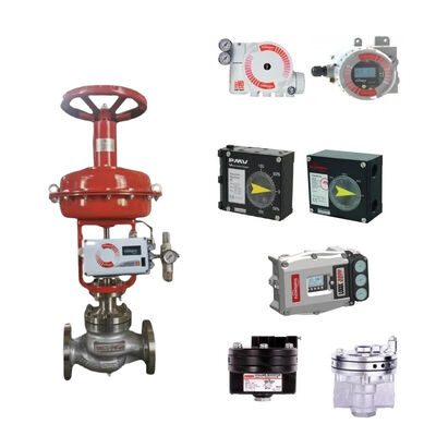 Valvola a sfera di controllo cinese con Flowserve Positoner Logix 3800 PMV D3 PMV P5/EP5 F5 520MD 3200MD 420 e YT-325 Booster in stock