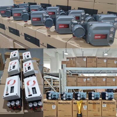 520MD Pneumatic Valve Positioner Flowserve Positioner con valvola di controllo e attuatore Chinse