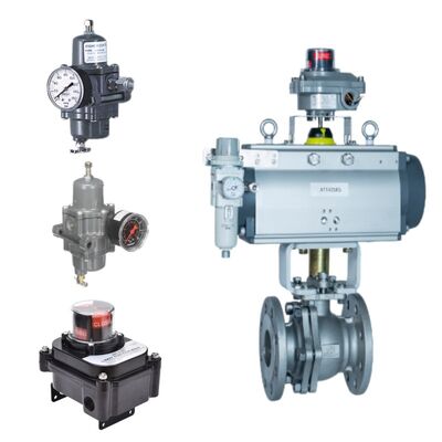 CHUAN YI ZJHR 1000 Soft Seal Floating O Ball Valve Fi sher Regulator Rotork SF Limit Switch Trattamento chimico