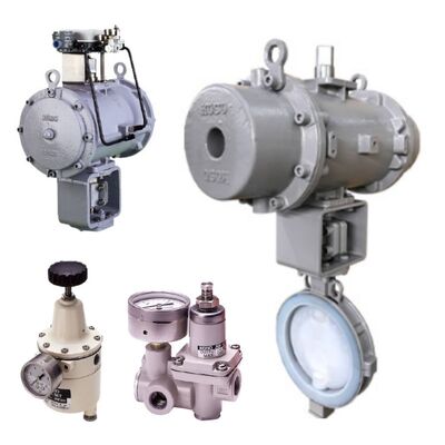 KOSO 600M Valvola a farfalla rivestita accoppiata con 7300RB Attuatore pneumatico rotante Controllo del flusso industriale