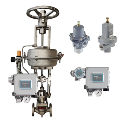 Competitive Pneumatic Control Valve and FISHER Regulator 67CFR and Electro-Pneumatic Controller Spiraxsarco Control Valve Positioner EP6SLS1-A 