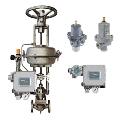 Valvola di controllo pneumatica e regolatore FISH-ER 67CFR e controller elettropneumatico della concorrenza Spiraxsarco Posizionatore della valvola di controllo EP6SLS1-A
