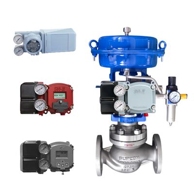 4-20mA Power Supply Smart Digital Control Valve Positioner Stainless Steel Masoneilan SVI3 and 4700E Electro Pneumatic Positioner 