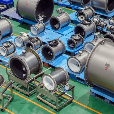 Valvola di controllo rivestita in fluoro OEM valvola di controllo a sede singola resistente alla corrosione a passaggio rettilineo